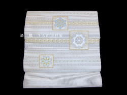 川島織物　絽綴れ　夏八寸帯